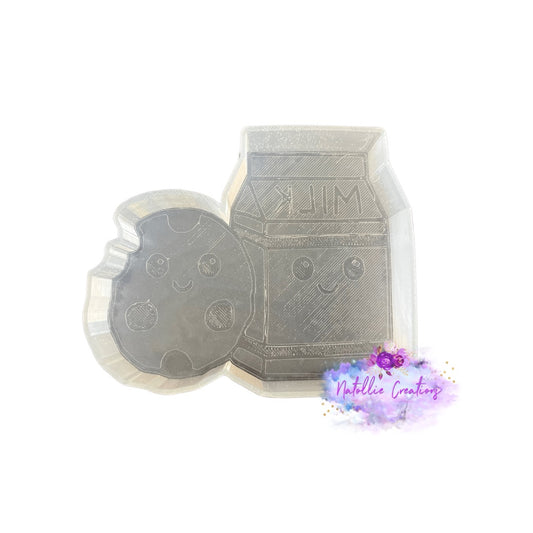 Milk & Cookies Freshie Silicone Mold