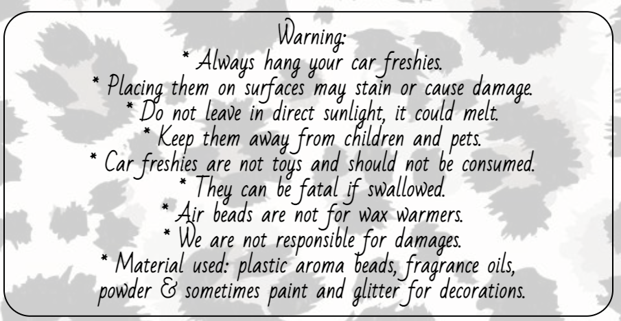 Warning Labels