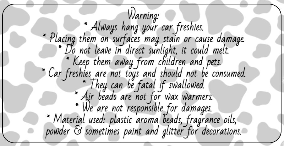 Warning Labels
