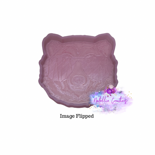 Papa Bear W/ Glasses Freshie Silicone Mold