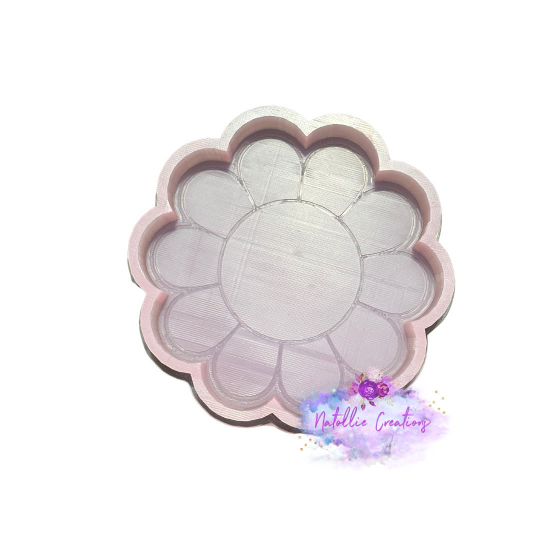 Retro Flower Freshie Silicone Mold