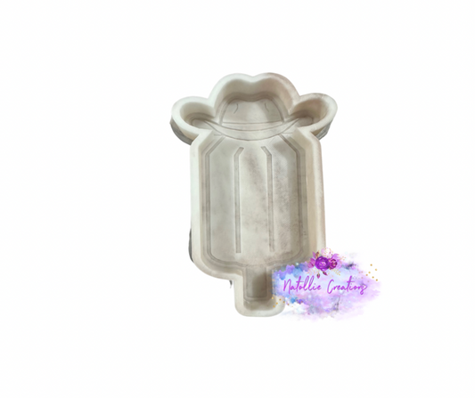 Cowboy Bomb Pop Freshie Silicone Mold