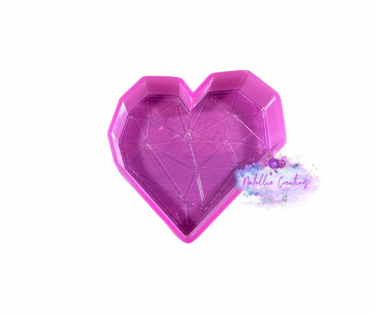 Diamond Heart Freshie Silicone Mold