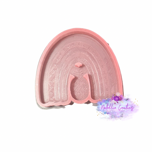 Pineapple Rainbow Freshie Silicone Mold