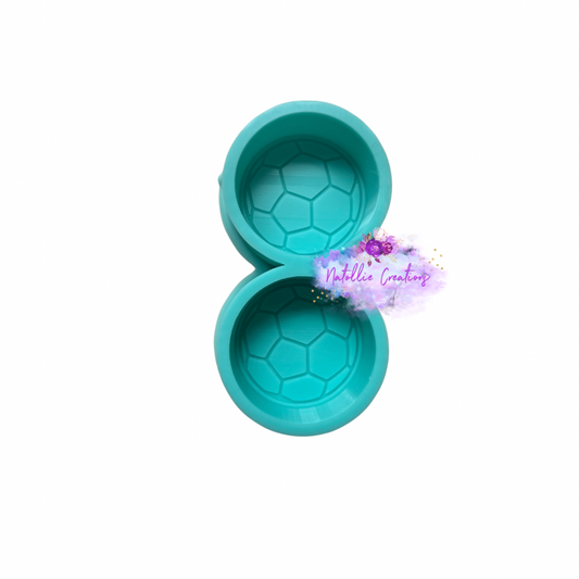 Soccer Ball Vent Clip Freshie Silicone Mold