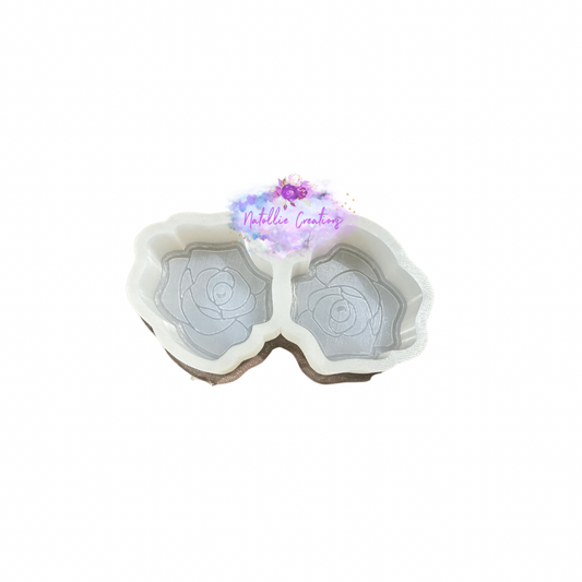 Rose Vent Clip Freshie Silicone Mold