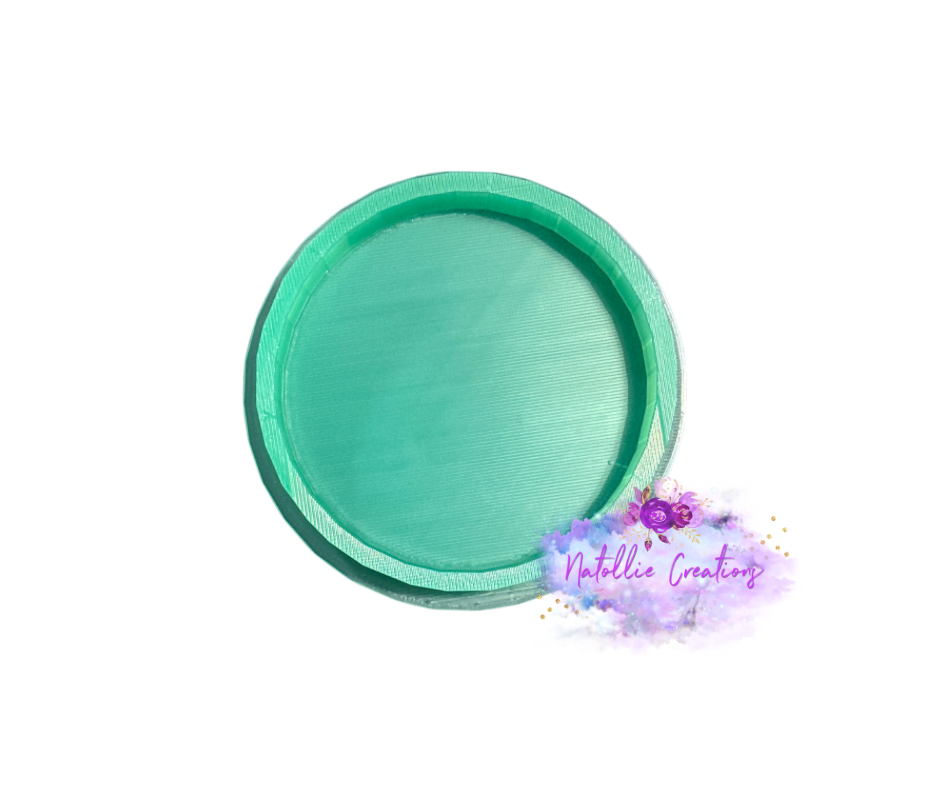 3.5” Round / Circle Freshie Silicone Mold