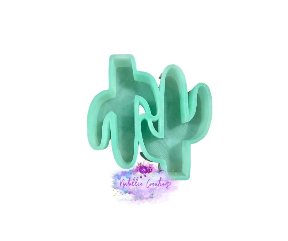 Blank Cactus Vent Clip Freshie Silicone Mold