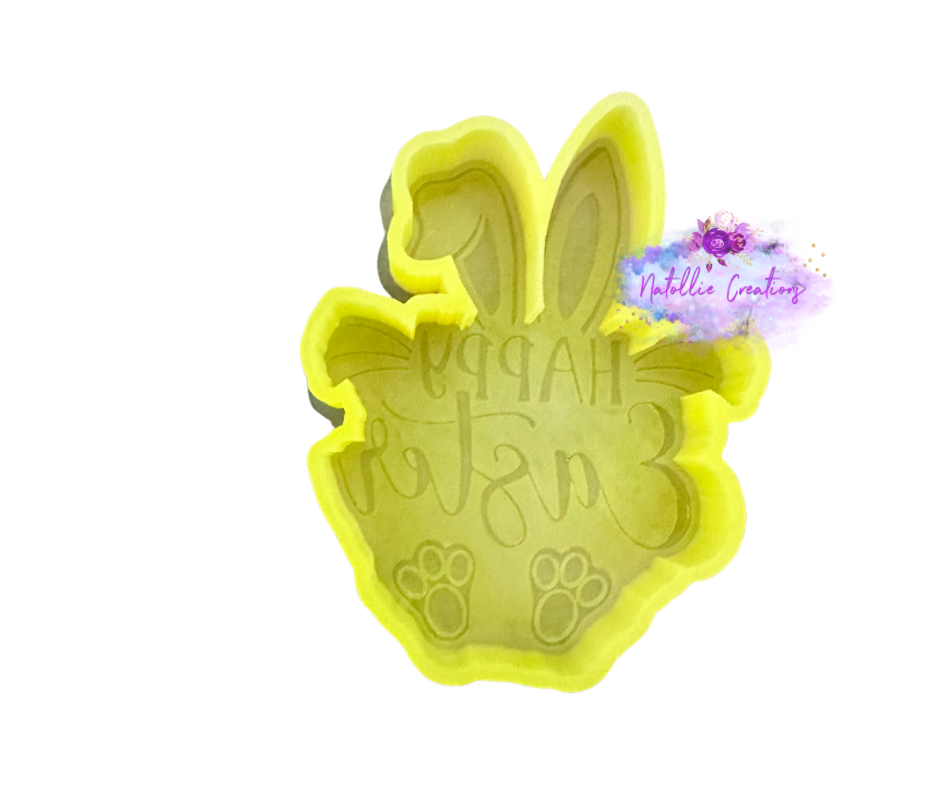 Happy Easter Bunny Freshie Silicone Mold