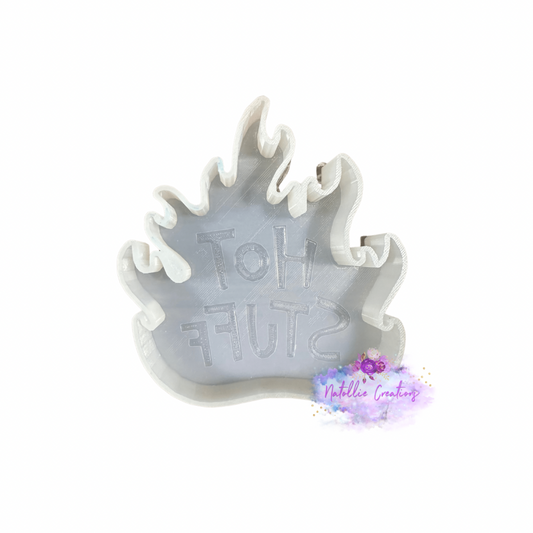 Hot Stuff Flame Freshie Silicone Mold