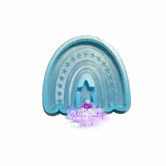 Star Rainbow Freshie Silicone Mold
