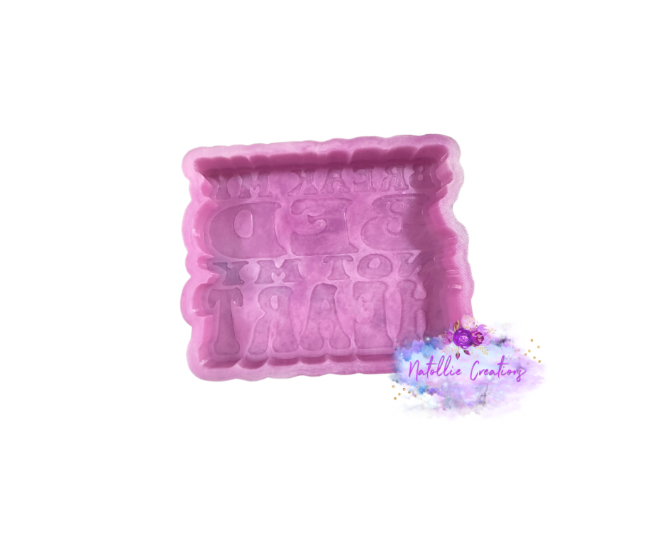 Break My Bed, Not My Heart Freshie Silicone Mold