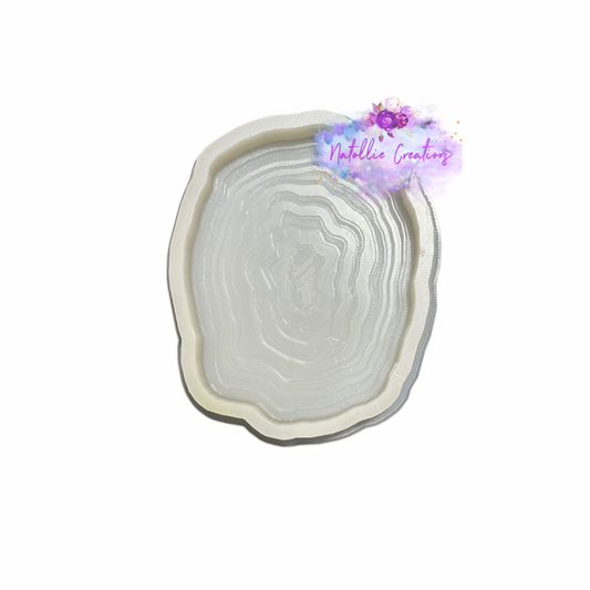 Oval Geode Freshie Silicone Mold