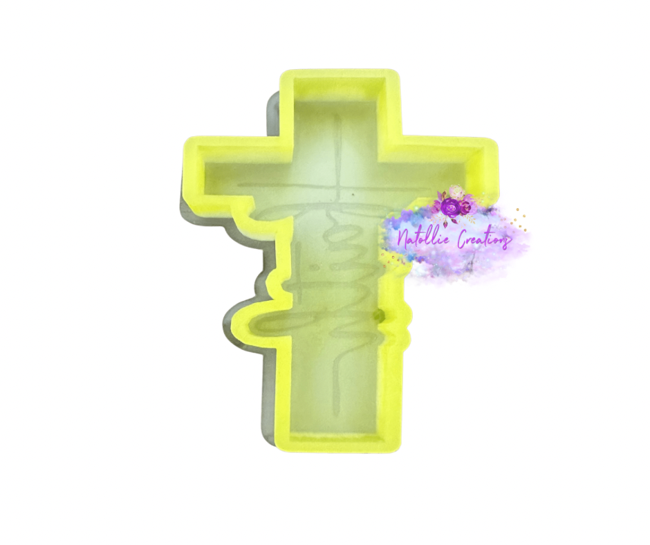 Faith Cross Freshie Silicone Mold