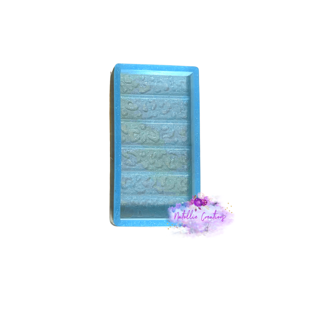 Cheetah Print Wax Snap Silicone Mold