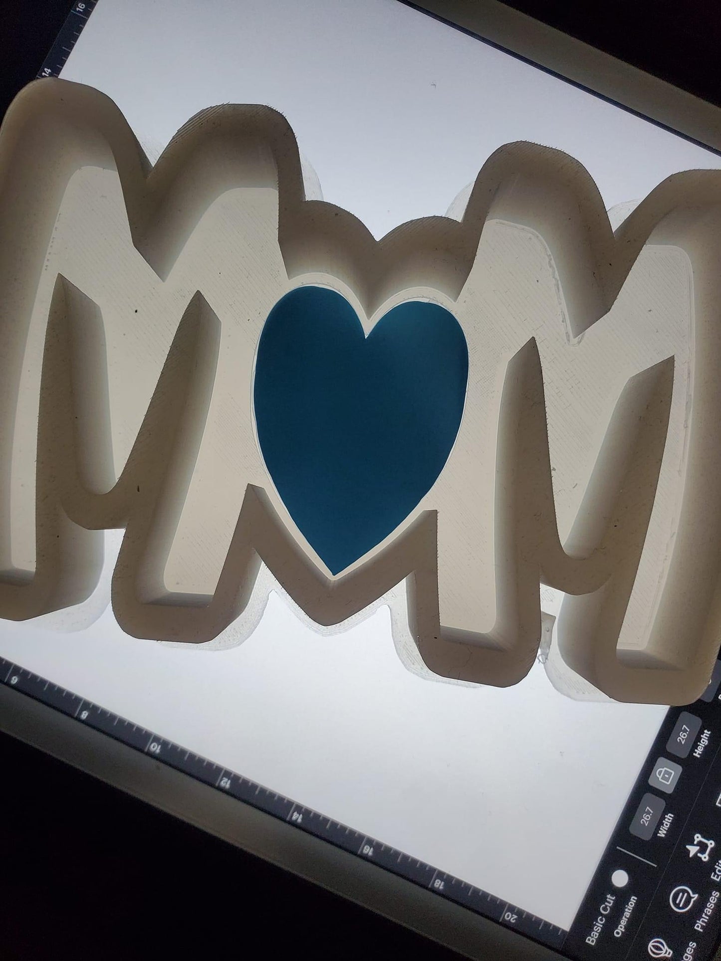 Mom Heart Cardstock Grab Bag