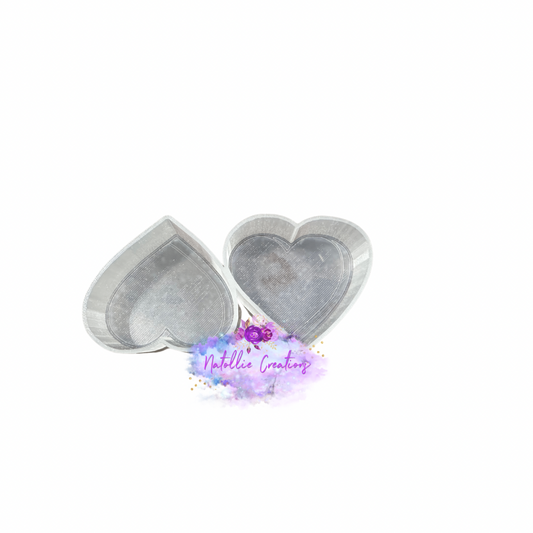 Blank Candy Heart Vent Clip Freshie Silicone Mold