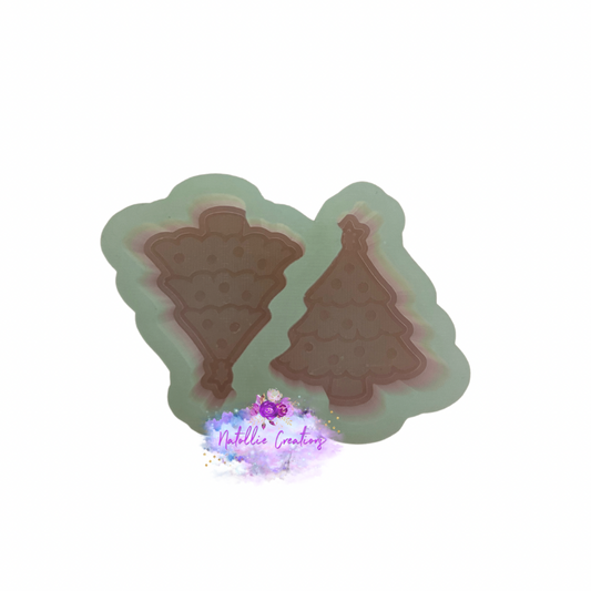 Christmas Tree Vent Clip Freshie Silicone Mold