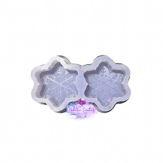 Snowflake Vent Clip Freshie Silicone Mold