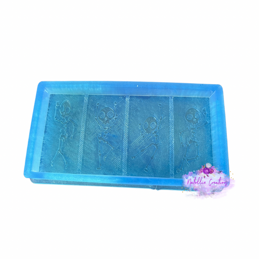 Dancing Skeletons Wax Snap Silicone Mold