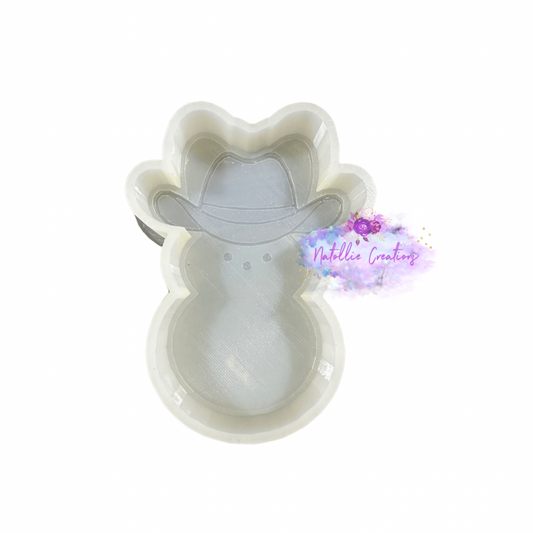 Peep Cowboy Freshie Silicone Mold