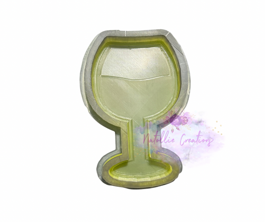 Wine Glass Freshie Silicone Mold