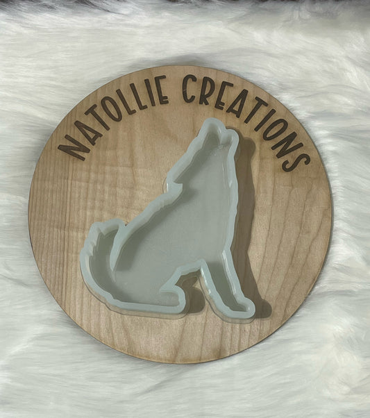 Blank Coyote Freshie Silicone Mold