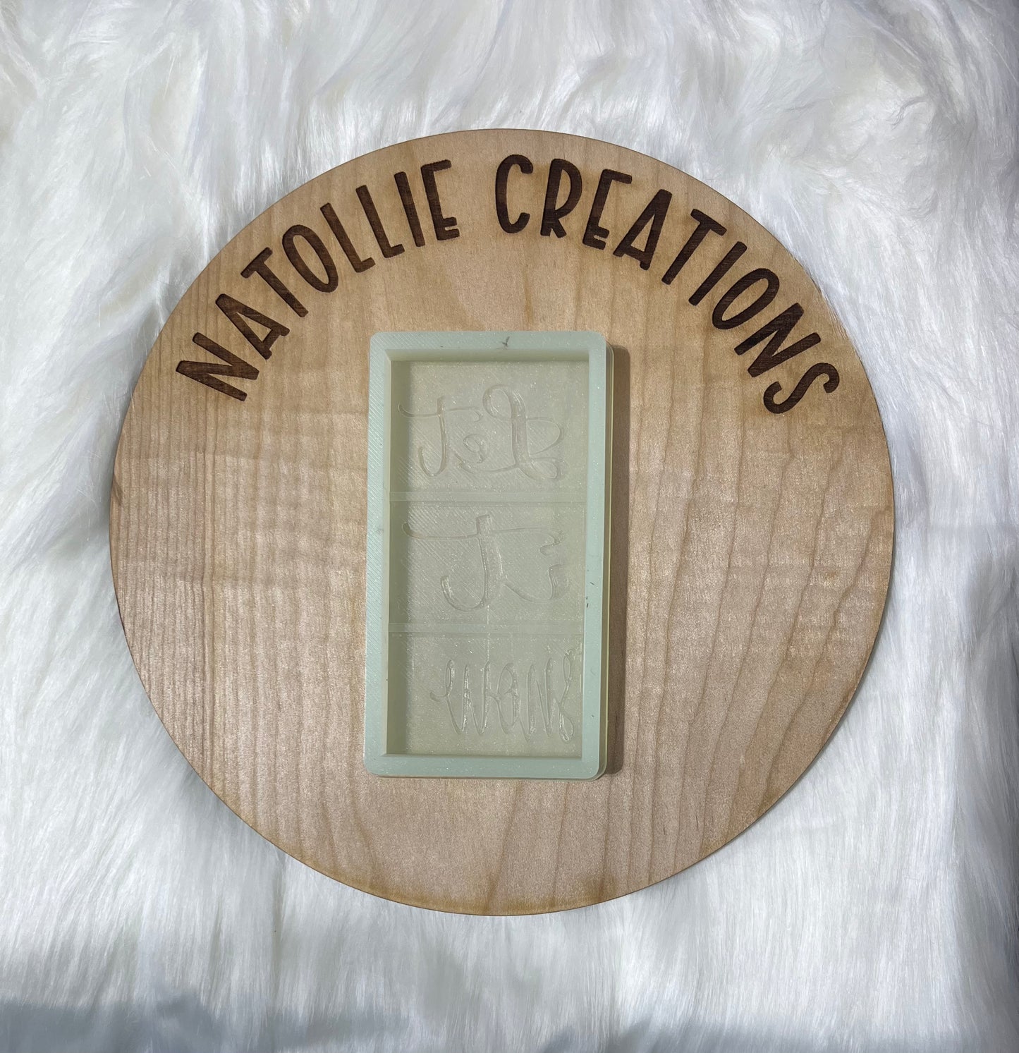 Let It Snow Wax Snap Silicone Mold