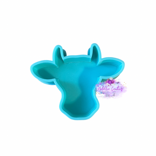 Blank Cow Head Freshie Silicone Mold
