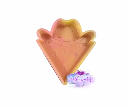 Cowboy Watermelon Freshie Silicone Mold