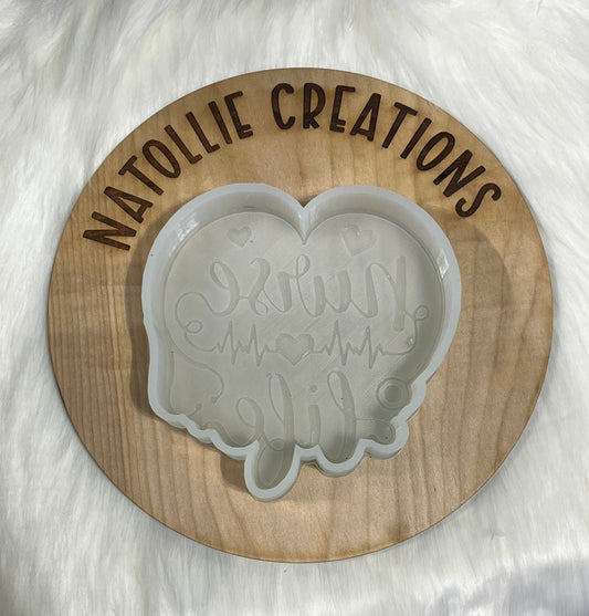 Nurse Life Freshie Silicone Mold